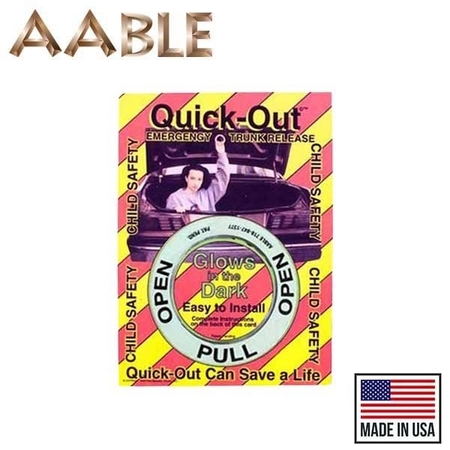 AABLE Quick Out Emergency Trunk Release AAB-QO-01